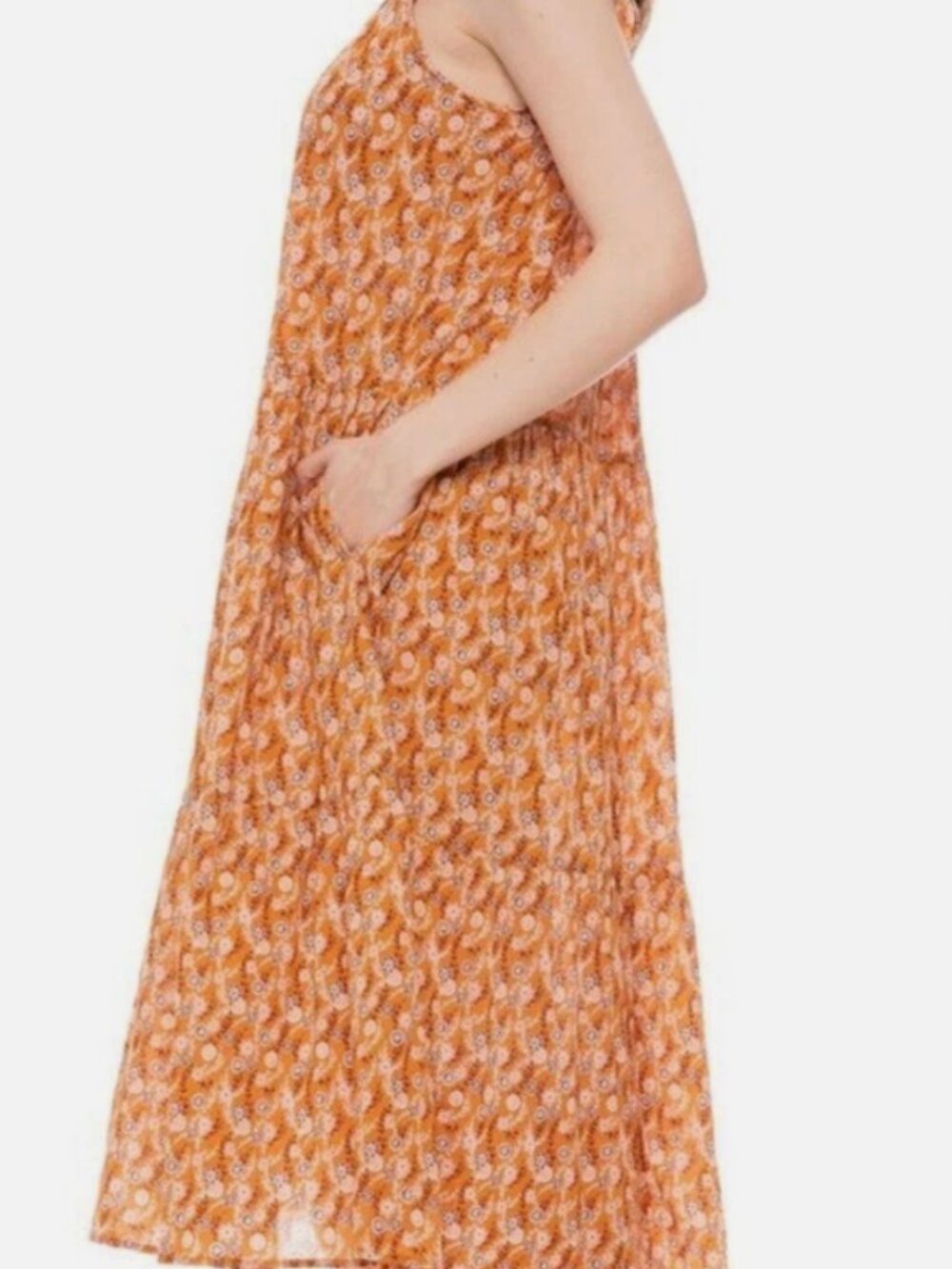 🍑 XIRENA Rumer Dress, Color: Laurel, Size: Large 🍑 - Picture 4 of 10